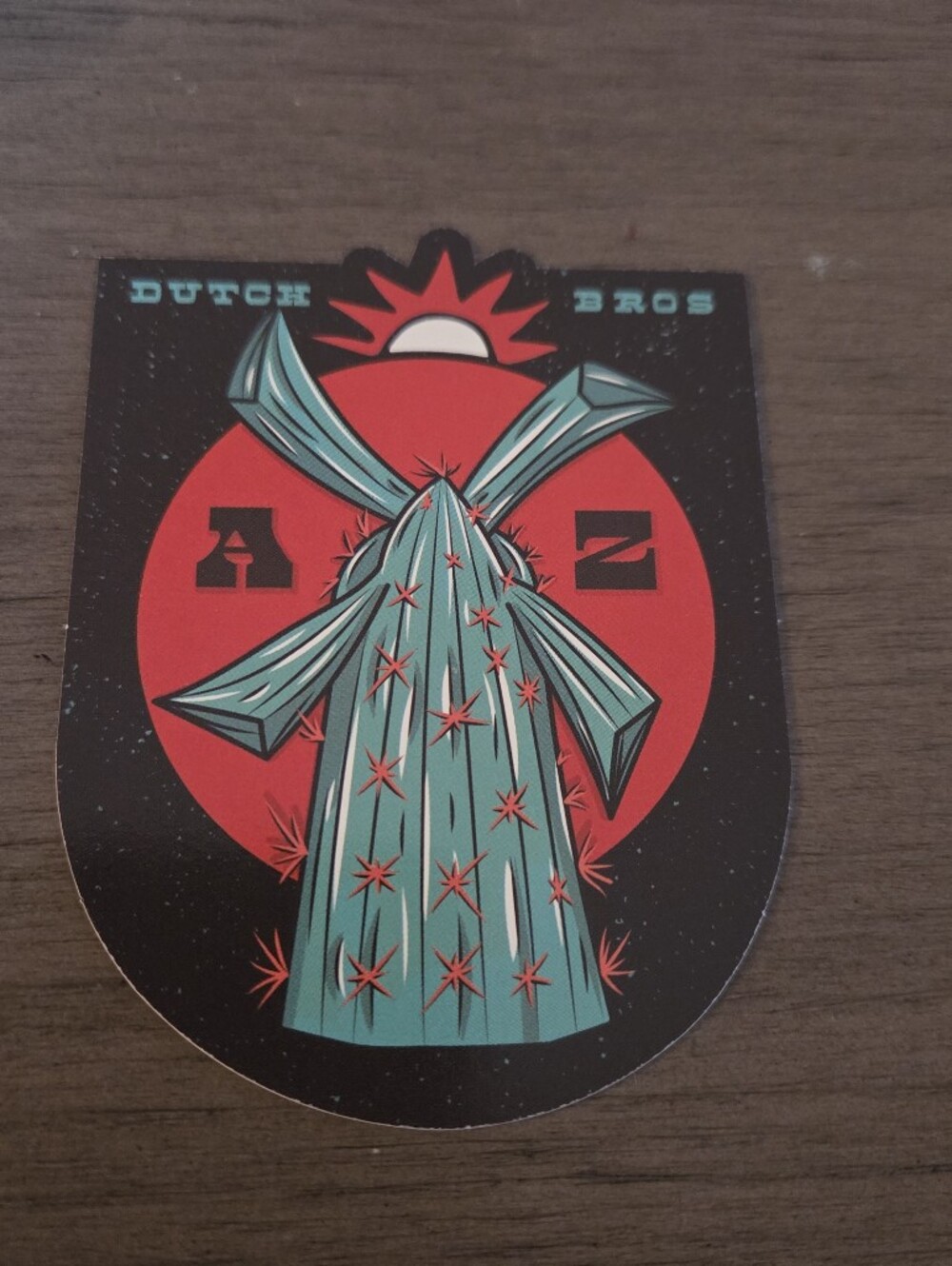 Dutch Bros AZ state sticker 2026